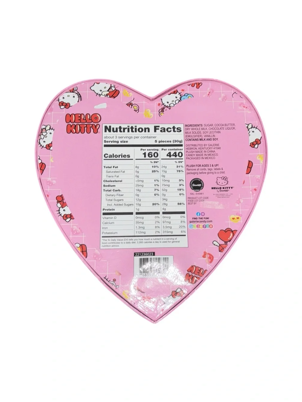 hello kitty heart box